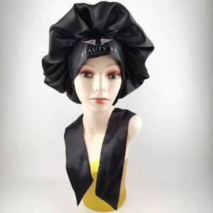 Gorro de Dormir de Seda y Satén de Lujo, Gorro de Doble Capa de Marcas <span class=keywords><strong>Famosas</strong></span>, Gorro Personalizado - Product Image 6