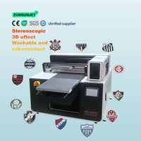 Impresora UV DTF de Cama Plana A3 de Doble Cabezal XP600 con Letras en Relieve, Sistema de Circulación de Tinta Blanca y Barniz Vevor