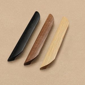 wooden wardrobe handles luxury handles for wooden doors wood door pull timber handle - Product Image 6