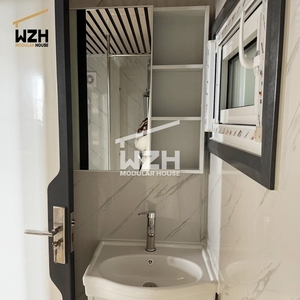 <span class=keywords><strong>Casa</strong></span> Contenedor de Acero Ligero y Madera de 20 pies, Prefabricada, de Alta Calidad, Tamaño Personalizado, para Sala de Estar o Exterior, <span class=keywords><strong>Venta</strong></span> Directa de Fábrica - Product Image 5