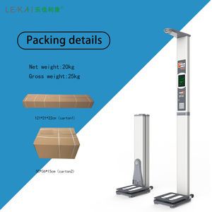 Krankenhaus gebrauch 200kg Messen Sie den menschlichen Körper Passen Sie die elektronische Größen-und Gewichts waage an. Ultraschall-BIM-Körper waage - Product Image 6