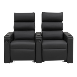 LEADCOM LS-818 Zero Gravity VIP, fauteuil inclinable électrique en cuir véritable <span class=keywords><strong>de</strong></span> luxe, fauteuil <span class=keywords><strong>de</strong></span> <span class=keywords><strong>cinéma</strong></span>, design moderne - Product Image 1