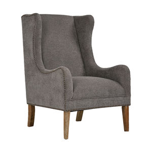 Poltrona dal Design Accattivante per Soggiorno in Blu Navy Chiaro - Product Image 4