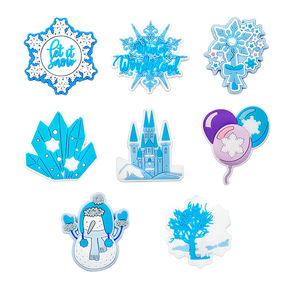 En stock : Breloques de chaussures en caoutchouc et silicone (fruits et plantes) – Fraise, Ananas, Pastèque, Pomme – pour Crocs et sabots - Product Image 2