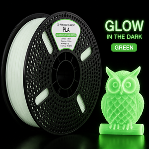 Filamento PLA Luminoso en la Oscuridad, Color Naranja, 1 kg, 1.75 mm, Filamento para Impresión 3D, Bobina de 2.2 lb, Compatible con la Mayoría de las Impresoras 3D - Product Image 2