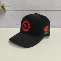 Gorra de Pana Vintage de 5 Paneles Personalizable con Bordado de Imagen, Estilo Deportivo Urbano, Visera Curva, 100% Algodón, Unisex para Adultos