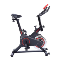 Vélo d'exercice d'intérieur, cadre en acier, équipement de fitness, écran LCD pour vélo de spinning, capacité de charge maximale de 100 kg
