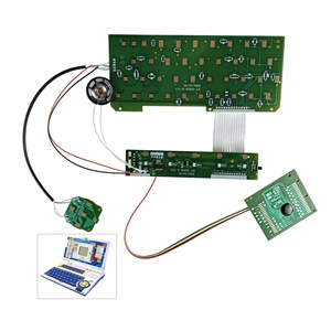 KY disesuaikan <span class=keywords><strong>Notebook</strong></span> biru COB LED untuk anak-anak mesin belajar perakitan mainan aksesori Laptop mainan PCB dicetak papan sirkuit 1 Oz - Product Image 1