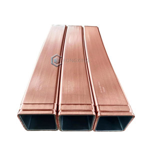 ผู้ผลิตหลอดทองแดงสำหรับทำคริสตัลไลเซอร์ รูปทรงสี่เหลี่ยมผืนผ้า ทรงกลม ทรงสี่เหลี่ยมจัตุรัส - Product Image 4