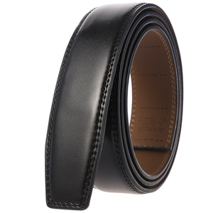 Il nuovo LY35-3633 il secondo strato di vera cintura in vacchetta senza fibbia genuino - Product Image 2