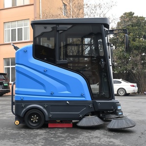 <strong>Mini</strong> Street Sweeper <strong>Truck</strong> For Sale, 2m3 <strong>Garbage</strong> Capacity, Battery Engine With Cab - Product Image 6