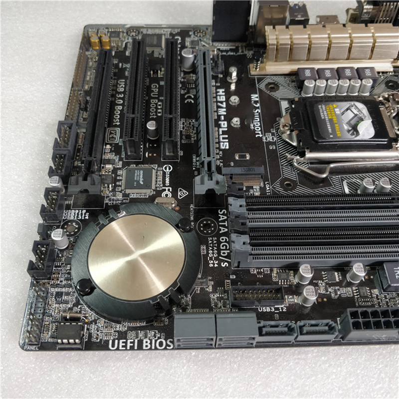 ASUS H97M-PLUS Micro ATX Motherboard LGA 1150 DDR3 Refurbished