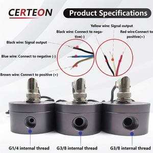 Flow meter roda gigi OFZAT dengan sensor Hall dan output pulsa untuk oli hidrolik - Product Image 4