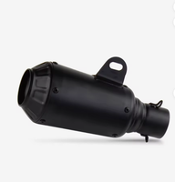 Pot d'échappement universel 51 mm pour moto et scooter, silencieux de course avec DB Killer pour Honda Yamaha PCX XMAX FZ6 Ninja400 Z250