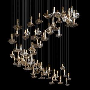 Candelabros de <span class=keywords><strong>Cristal</strong></span> Luminosos para Hoteles, Cafeterías, Decoraciones Artísticas de <span class=keywords><strong>Cristal</strong></span>, Villas, Lugares de Lujo, Salones de Té - Product Image 2