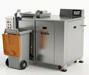 Équipement de recyclage des déchets alimentaires électrique commercial à économie d'énergie, technologie de silencieux en acier inoxydable, écologique, haute capacité - Product Image 1