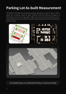 อุปกรณ์เลเซอร์แบบเรียลไทม์แบบใช้มือถือ GPS RTK 3D LIDAR Slam - Product Image 1