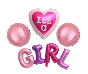 Bébé Ballons c'est un Garçon Fille Hélium Ballons Pour La Fête D'<span class=keywords><strong>anniversaire</strong></span> Bébé Douche Fille Décoration Ballons À Air Jouets Classiques - Product Image 4