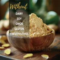Extrait personnalisé concentré de gingembre soluble pour les boissons jus de gingembre en poudre instantané