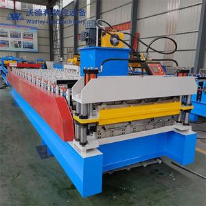 Machine de formage de panneaux trapézoïdaux en acier PPGI à haute productivité avec engrenage et roulement, épaisseur de laminage de 0,3 à 0,8 mm - Product Image 3