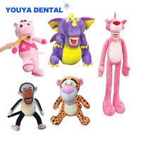 Cadeaux dentaires pour enfants, poupées en peluche en plastique, jouets de Noël de dessin animé, apprentissage de la dentisterie pour enfants, brossage éducatif, enseignement doux