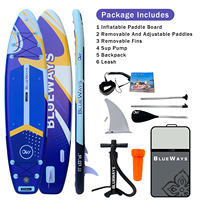 Planche à pagaie gonflable pour adulte 350 cm, durable, en Drop Stitch 6 pouces, usine OEM, certifiée CE & BSCI, kit professionnel