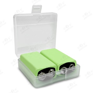 JINTION Nimh 250mAh 9V en caja con dos baterías recargables <span class=keywords><strong>de</strong></span> <span class=keywords><strong>hidruro</strong></span> <span class=keywords><strong>de</strong></span> níquel-<span class=keywords><strong>metal</strong></span> vendidas en centros comerciales y supermercados - Product Image 1