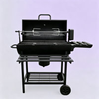 Barbecue portable au charbon de bois Santa Maria pour l'extérieur, style argentin