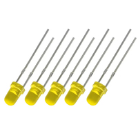 Pack Mixte de Diodes LED Multicolores 3mm 5mm 1000 Pièces Sac en Vrac Prêt à Expédier Garantie 3 Ans Durée de Vie 50000 Heures