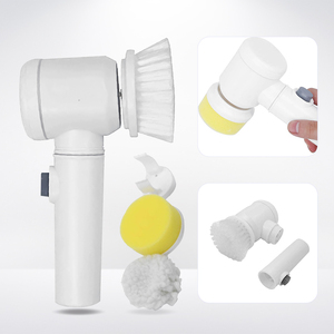 <span class=keywords><strong>Cepillo</strong></span> <span class=keywords><strong>de</strong></span> limpieza eléctrico <span class=keywords><strong>para</strong></span> cocina, <span class=keywords><strong>baño</strong></span>, puerta <span class=keywords><strong>de</strong></span> ducha, bañera, espejo, azulejo, bañera, plato, fregadero, motor doméstico <span class=keywords><strong>de</strong></span> mano - Product Image 1