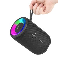 Altavoz Portátil Q23 para Música 5.0 con Luz LED RGB, Salida de 12W, Resistente al Agua, Batería de Larga Duración para Uso en Exteriores
