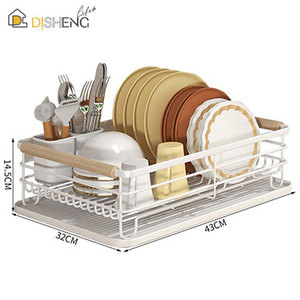 Estante <span class=keywords><strong>de</strong></span> secado <span class=keywords><strong>de</strong></span> <span class=keywords><strong>platos</strong></span> <span class=keywords><strong>de</strong></span> cocina, armario desmontable <span class=keywords><strong>de</strong></span> gran capacidad, organizador <span class=keywords><strong>de</strong></span> <span class=keywords><strong>escurridor</strong></span> <span class=keywords><strong>de</strong></span> <span class=keywords><strong>platos</strong></span> con soporte para utensilios <span class=keywords><strong>de</strong></span> cocina - Product Image 2