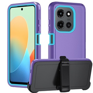 Gran oferta 4 en 1 funda de protección Defender funda de teléfono con 360 rotación cinturón Clip soporte para <span class=keywords><strong>Moto</strong></span> <span class=keywords><strong>G</strong></span> <span class=keywords><strong>Power</strong></span> 5G 2025 funda - Product Image 2