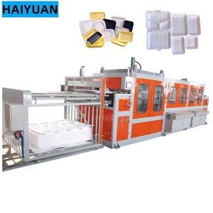 Haiyuan Hướng dẫn sử dụng chân không hình thành máy nhựa bọt thức ăn nhanh tấm khay thermoforming máy - Product Image 2