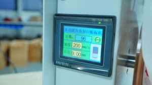 Half-Automatische Haakse Etiketteermachine Voor Papieren Make-Updozen Zakjes Transparante Beveiligingsetiketten Met Hoge Nauwkeurigheid - Product Image 3