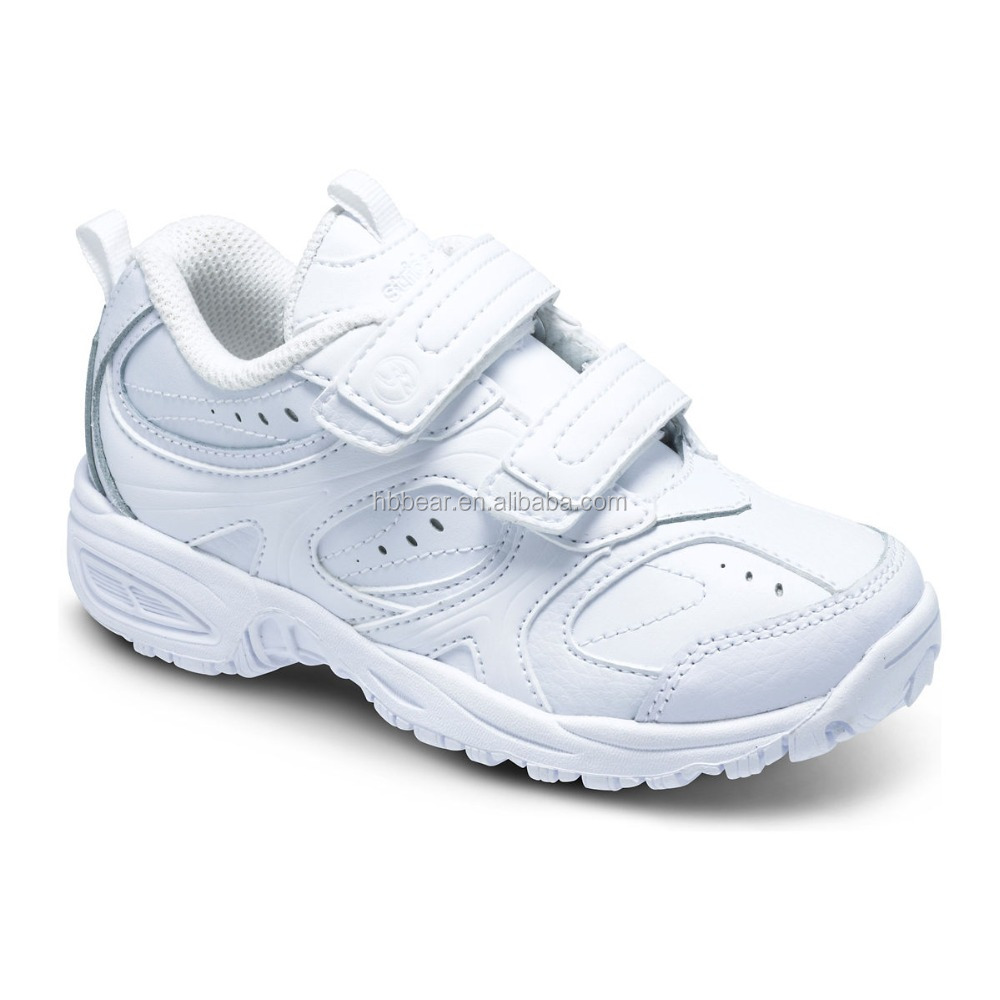 HOBIBEAR настроить высокое качество детей Студент Белый школьная спортивная обувь для мальчиков девочек