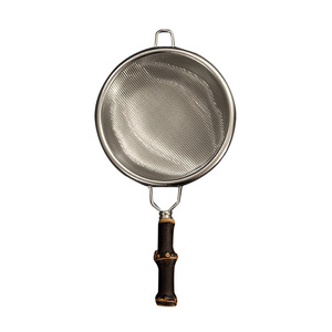 Stainless Steel <b>Tea</b> Strainer Round Purple Bamboo Handle <b>Tea</b> Filter For Kung Fu <b>Tea</b> <b>Set</b> <b>Tea</b> Ceremony Accessories - Product Image 5