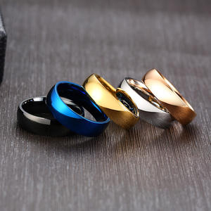 Anillos <span class=keywords><strong>de</strong></span> boda clásicos sencillos <span class=keywords><strong>para</strong></span> <span class=keywords><strong>hombre</strong></span> <span class=keywords><strong>y</strong></span> <span class=keywords><strong>mujer</strong></span>, banda <span class=keywords><strong>de</strong></span> compromiso <span class=keywords><strong>de</strong></span> acero inoxidable <span class=keywords><strong>de</strong></span> 6mm, joyería <span class=keywords><strong>de</strong></span> alianza informal Unisex - Product Image 6