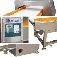 Détecteur de métaux à convoyeur en aluminium, machine de détection de métaux avec traitement numérique du signal (DSP), acier inoxydable 304