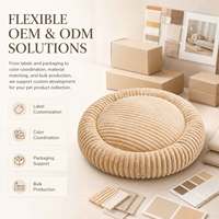 Canapé-lit orthopédique pour chiens, chats et petits animaux, écologique, moderne, durable, en mousse à mémoire de forme, réglable automatiquement, avec tanière amovible pour chat, solide