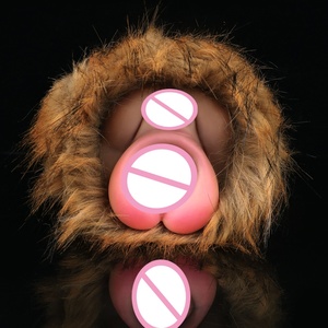 Jouet sexuel masculin en peluche Bo Bo Tiger Furry Fantasy avec double canal pour jeu de masturbation - Product Image 4