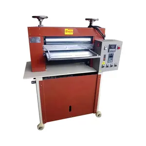 YH-26 Leather belt roller plating machine Leather Temperature Roller Plating Embossing Polishing Machine Hydraulic Press