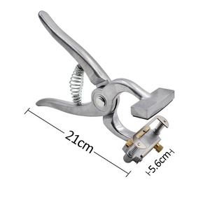 Strumento veterinario in lega di alluminio corpo maiale tatuaggio pinza marcatore orecchio macchina tatuaggio <span class=keywords><strong>per</strong></span> <span class=keywords><strong>cane</strong></span> maiale con numero e lettera - Product Image 3