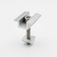 Système de montage solaire en aluminium galvanisé à chaud pour toitures métalliques, composants à angle d'inclinaison réglable, supports solaires personnalisés OEM ODM