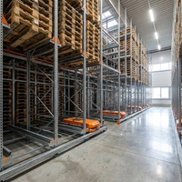 Système de grue à empilage robuste AS/RS, machine de stockage automatisée, robot de système d'empilage intelligent pour entrepôt de palettes industriel