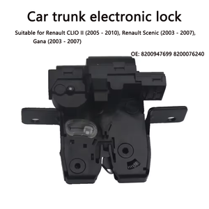 Serrure électronique de coffre de voiture à <span class=keywords><strong>prix</strong></span> d'usine, très vendue, compatible avec <span class=keywords><strong>Renault</strong></span> CLIO II, <span class=keywords><strong>Renault</strong></span> <span class=keywords><strong>Scenic</strong></span>, Gana - Product Image 2