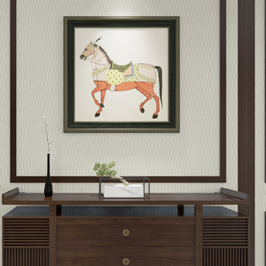 Peinture à l'aiguille Impériale Chevalier <span class=keywords><strong>Hope</strong></span> Diamond, chef-d'œuvre équestre animalier, luxe pour la décoration intérieure haut de gamme - Product Image 3