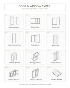 Ventanas Corredizas de Vidrio Doble y Triple con Aislamiento Térmico de Aluminio de Alta Eficiencia Energética Deioux Hurricane para Casas Pasivas - Product Image 6