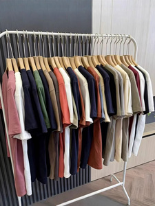 Camisetas de Algodón para Hombre al por Mayor, Lisas, Casuales, de Manga Corta, para Verano, Disponibles en Stock, Directo de Fábrica - Product Image 5