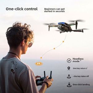 Nuevo Dron RC con Luz de Agua Fluida Degradada, Motor sin Escobillas, Evitación de Obstáculos, Flujo Óptico y Fotografía Aérea - Product Image 4